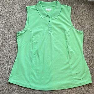 Greg Norman Women's Protek Micro Pique Sleeveless Polo